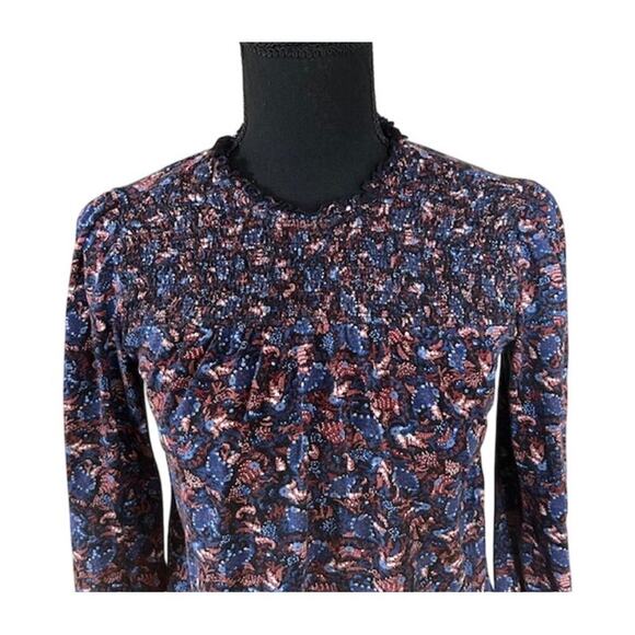 Lucky Brand Floral Boho Blouse, size Large - Picture 2 of 6